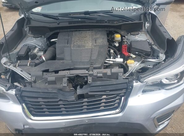 JF2SKASC9KH419132 2019 SUBARU FORESTER Silver Rear view