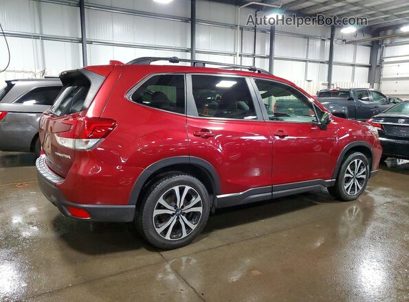 JF2SKASC9KH486569 2019 SUBARU FORESTER Red Հետևի աջ