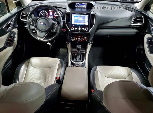 JF2SKASC9KH486569 2019 SUBARU FORESTER Red Առջևի վահանակի տեսք