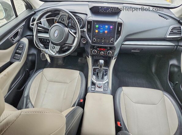 JF2SKASC9KH545197 2019 SUBARU FORESTER Синий Вид панели приборов