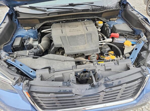 JF2SKASC9KH545197 2019 SUBARU FORESTER Синий Вид подкапотного пространства