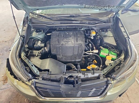 JF2SKASCXKH571159 2019 SUBARU FORESTER Green Սալոնի հետևի տեսք