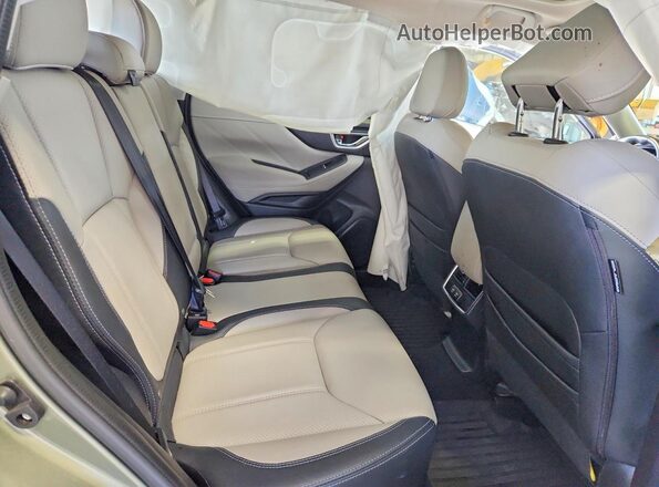 JF2SKASCXKH571159 2019 SUBARU FORESTER Green Հետևի նստատեղերի տեսք