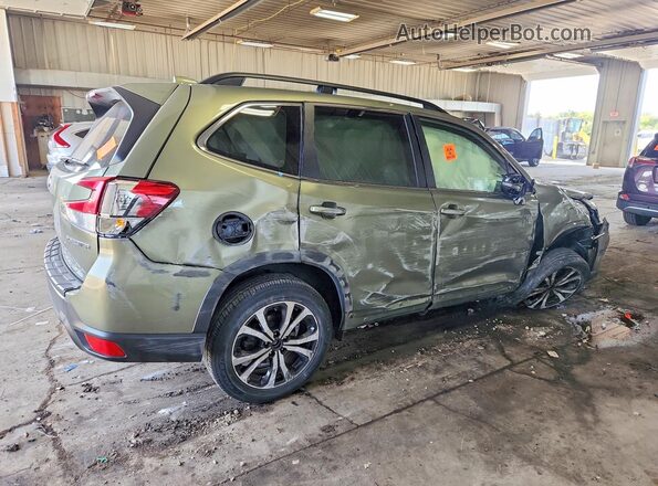 JF2SKASCXKH571159 2019 SUBARU FORESTER Green Հետևի աջ