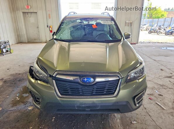 JF2SKASCXKH571159 2019 SUBARU FORESTER Green Դիմացի տեսք