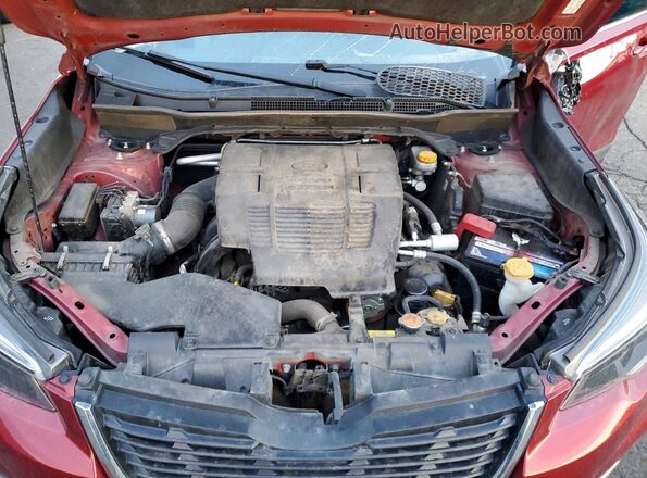 JF2SKASCXMH483084 2021 SUBARU FORESTER Burgundy Սալոնի հետևի տեսք