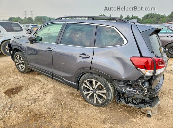 JF2SKASCXMH550539 2021 SUBARU FORESTER Gray Trasero izquierdo