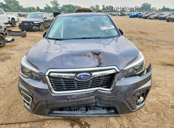JF2SKASCXMH550539 2021 SUBARU FORESTER Gray Vista frontal