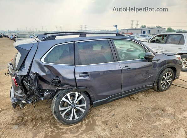 JF2SKASCXMH550539 2021 SUBARU FORESTER Gray Trasero derecho
