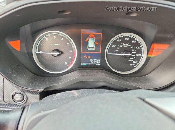 JF2SKASCXMH550539 2021 SUBARU FORESTER Gray Vista del cuadro de instrumentos