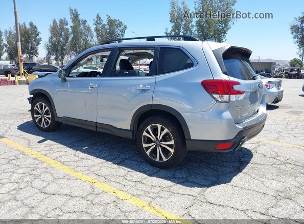 JF2SKAUC2KH469237 2019 SUBARU FORESTER Серебряный Задняя левая четверть