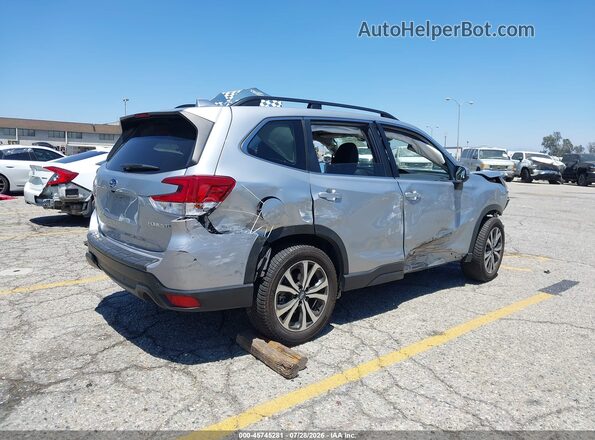 JF2SKAUC2KH469237 2019 SUBARU FORESTER Серебряный Задняя правая четверть