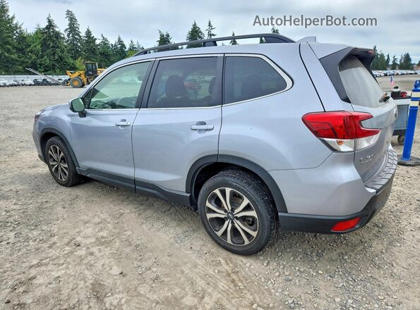 JF2SKAUC2KH551985 2019 SUBARU FORESTER Gray უკანა მარცხენა