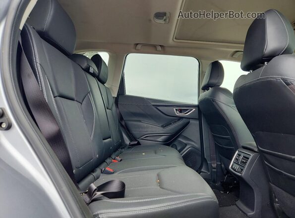 JF2SKAUC2KH551985 2019 SUBARU FORESTER Gray უკანა სალონის ხედი