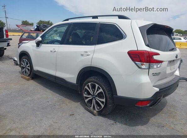 JF2SKAUC2LH593672 2020 SUBARU FORESTER Белый Задняя левая четверть