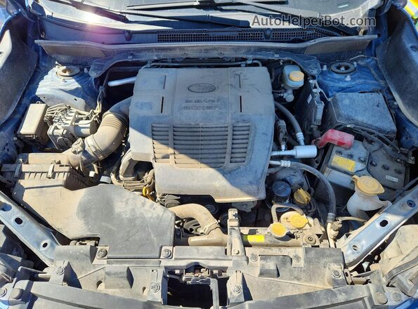 JF2SKAUC4MH416686 2021 SUBARU FORESTER Blue Սալոնի հետևի տեսք