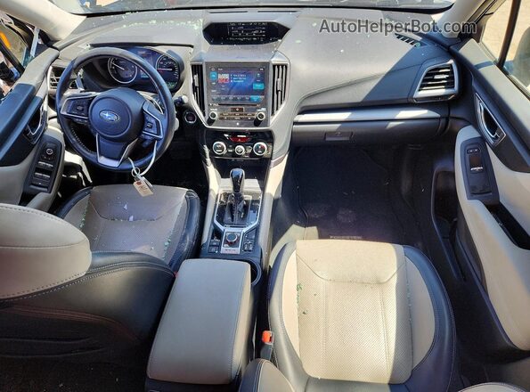 JF2SKAUC4MH416686 2021 SUBARU FORESTER Blue Առջևի վահանակի տեսք