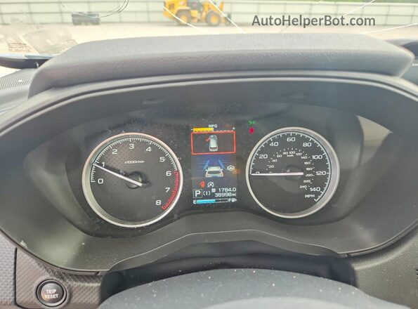 JF2SKAUC5MH435604 2021 SUBARU FORESTER Синий Вид щитка приборов