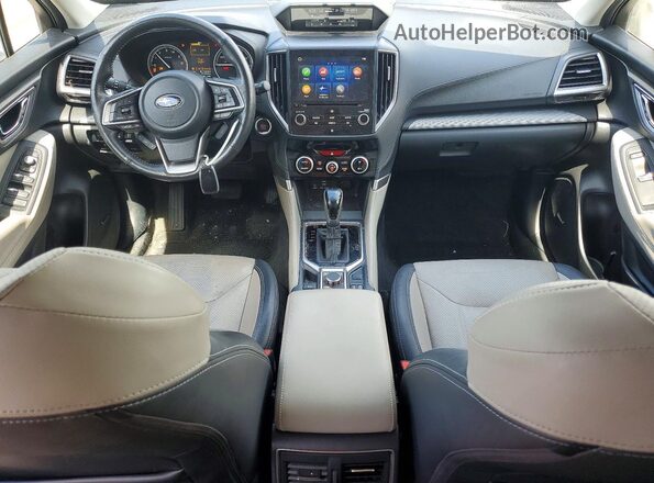 JF2SKAUC5MH446926 2021 SUBARU FORESTER Белый Вид панели приборов