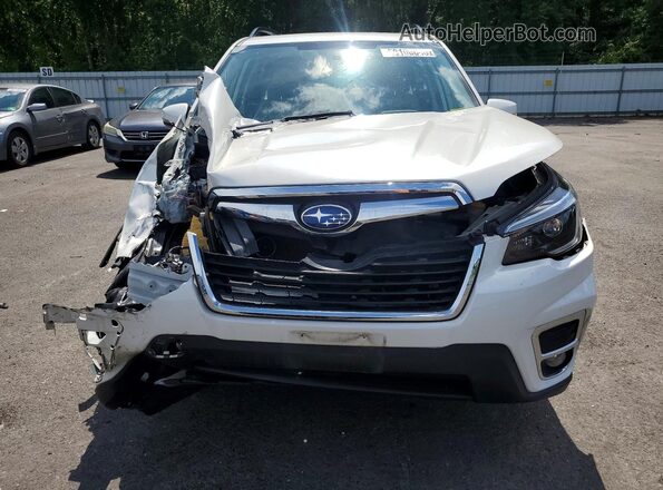 JF2SKAUC5MH446926 2021 SUBARU FORESTER Белый Вид спереди
