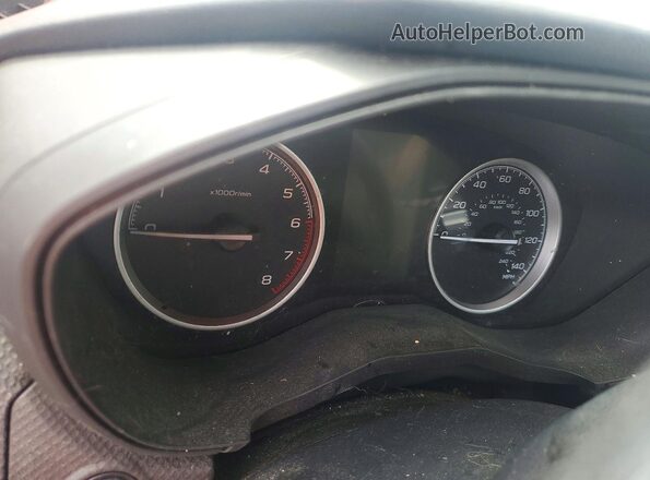 JF2SKAUC6MH475027 2021 SUBARU FORESTER Blue Instrument cluster view