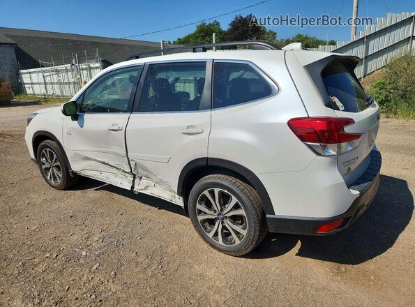 JF2SKAUCXMH496575 2021 SUBARU FORESTER White უკანა მარცხენა
