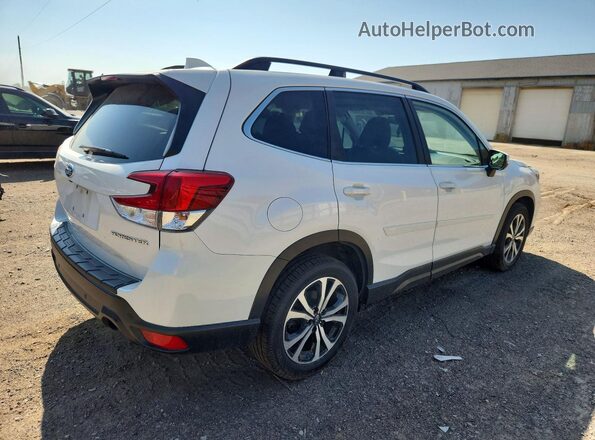 JF2SKAUCXMH496575 2021 SUBARU FORESTER White უკანა მარჯვენა