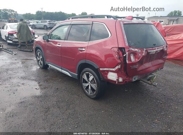 JF2SKAWC1KH549822 2019 SUBARU FORESTER Red Հետևի ձախ