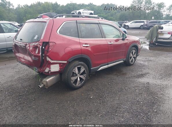 JF2SKAWC1KH549822 2019 SUBARU FORESTER Red Հետևի աջ