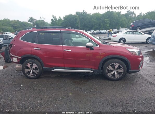 JF2SKAWC1KH549822 2019 SUBARU FORESTER Red Սալոնի 360 աստիճան տեսք