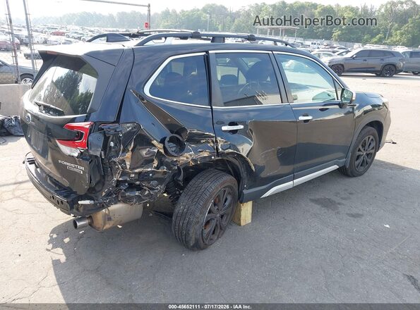 JF2SKAWC2KH515548 2019 SUBARU FORESTER Black Trasero derecho