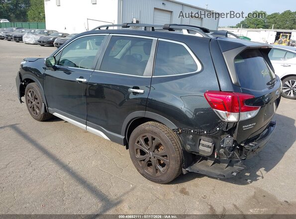 JF2SKAWC2KH515548 2019 SUBARU FORESTER Black Trasero izquierdo