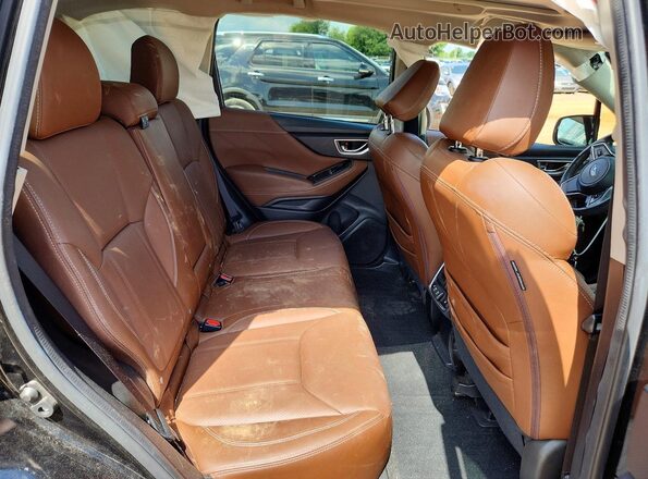 JF2SKAWC6KH407269 2019 SUBARU FORESTER Black Rear interior view