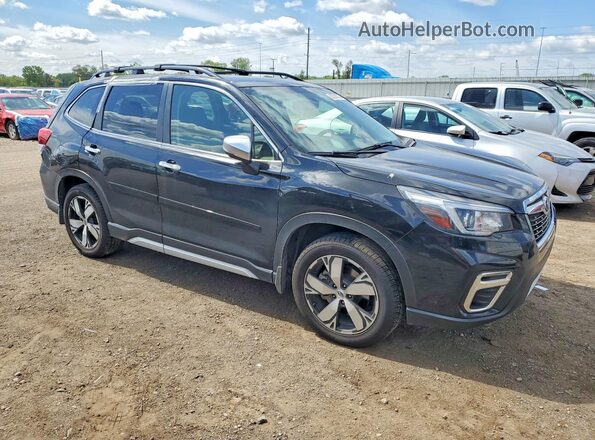 JF2SKAWC7KH427420 2019 SUBARU FORESTER Черный Передняя правая четверть