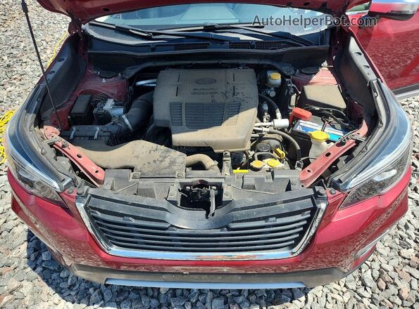 JF2SKAWC9KH428181 2019 SUBARU FORESTER Red Widok komory silnika