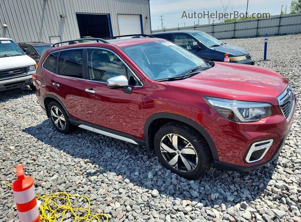 JF2SKAWC9KH428181 2019 SUBARU FORESTER Red Przód prawy