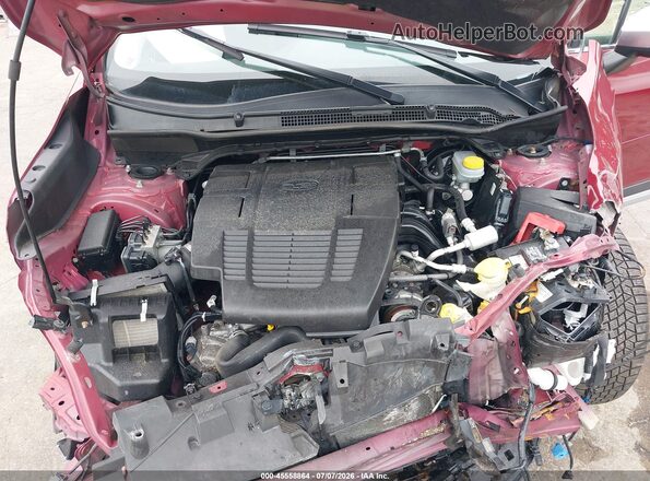 JF2SKAXC0LH464048 2020 SUBARU FORESTER Burgundy Rear view