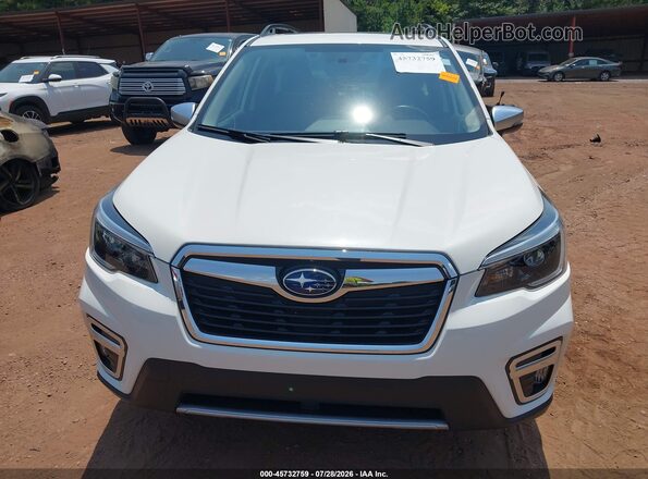 JF2SKAXC0MH549022 2021 SUBARU FORESTER White Vista del cuadro de instrumentos