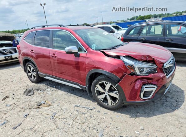 JF2SKAXC1LH596106 2020 SUBARU FORESTER Бордовый Передняя правая четверть