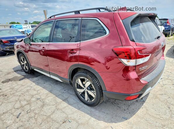 JF2SKAXC1LH596106 2020 SUBARU FORESTER Бордовый Задняя левая четверть