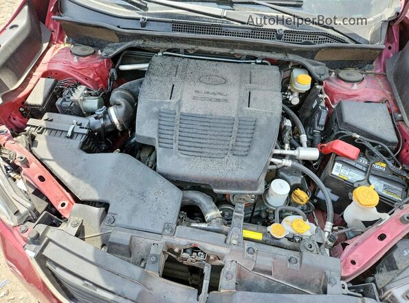 JF2SKAXC1LH596106 2020 SUBARU FORESTER Бордовый Вид подкапотного пространства