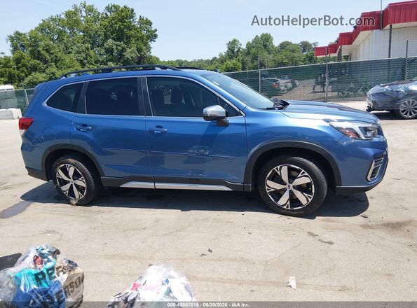 JF2SKAXC2MH530696 2021 SUBARU FORESTER Blue უკანა სალონის ხედი