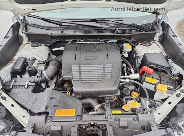 JF2SKAXC6MH417883 2021 SUBARU FORESTER White Engine compartment view