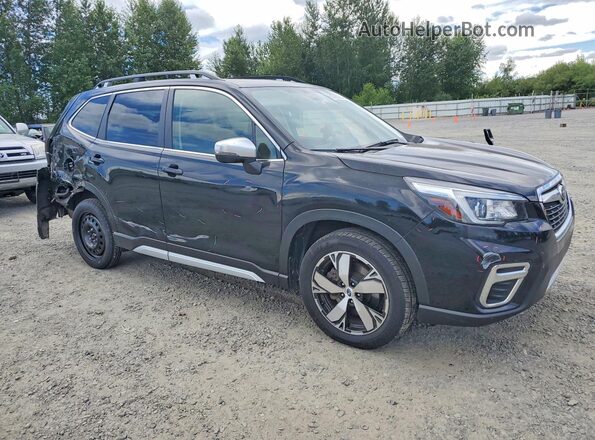 JF2SKAXC7LH558864 2020 SUBARU FORESTER Black Передня права чверть