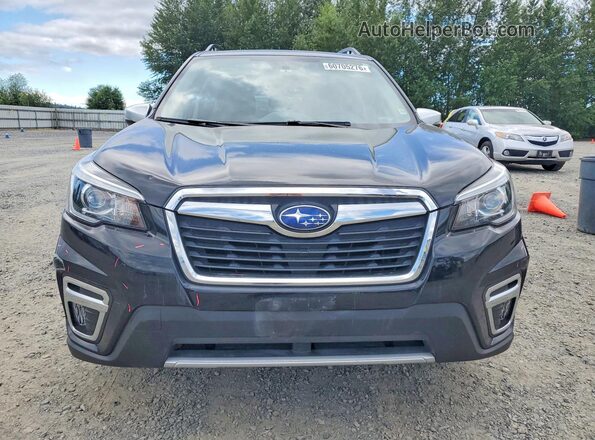 JF2SKAXC7LH558864 2020 SUBARU FORESTER Black Вид спереду