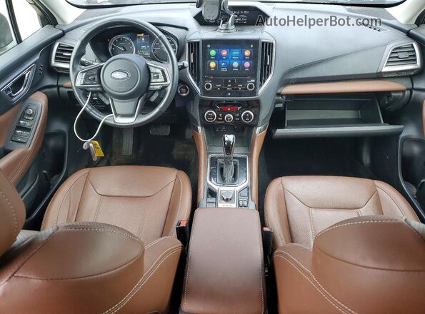 JF2SKAXC7LH558864 2020 SUBARU FORESTER Black Вид панелі приладів