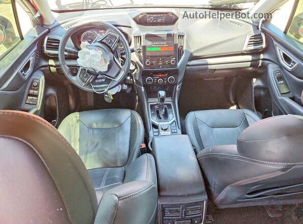 JF2SKAXC8LH506434 2020 SUBARU FORESTER Burgundy Widok deski rozdzielczej