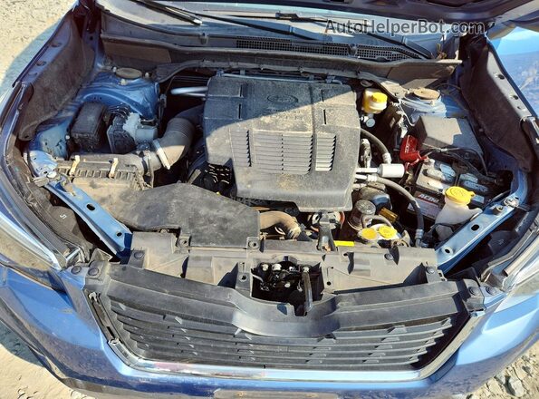 JF2SKAXC8MH437861 2021 SUBARU FORESTER Blue Rear interior view