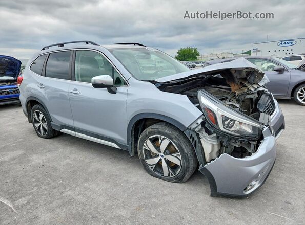 JF2SKAXCXLH448519 2020 SUBARU FORESTER Silver Передня права чверть