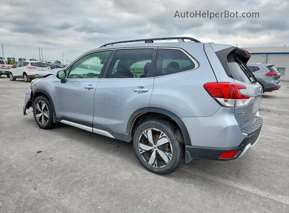 JF2SKAXCXLH448519 2020 SUBARU FORESTER Silver Задня ліва чверть